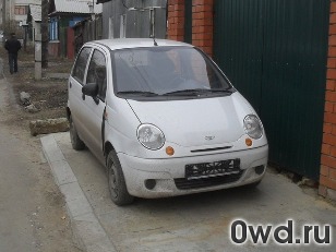 Битый автомобиль Daewoo Matiz